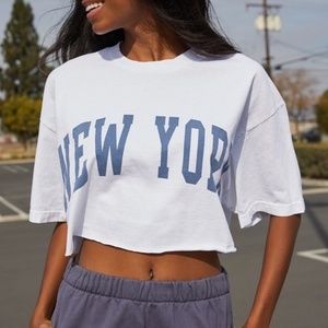 J Galt | Brandy Melville Cropped New York Tee